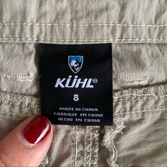 Kuhl Kontra Convertible Hiking Trail Crop Roll Tab Lightweight Stretch Size 8 - Picture 11 of 12
